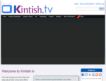 Tablet Screenshot of kintish.tv